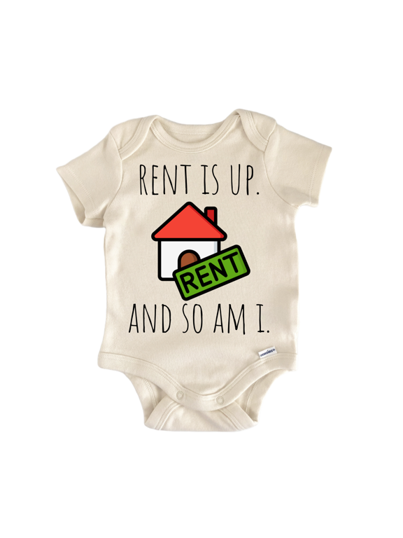 Rent Landlord Tenant Newborn Baby Bodysuit