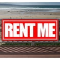thumbnail image 1 of Rent Me 13 oz Vinyl Banner With Metal Grommets, 1 of 4