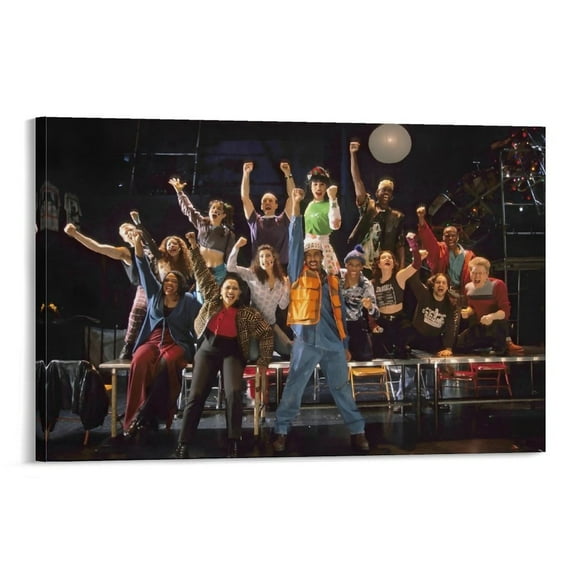Rent Musical Poster (2) Print Photo Art Painting Canvas Poster Home Decorative Bedroom Modern Decor Posters Gifts 16x24inch(40x60cm)