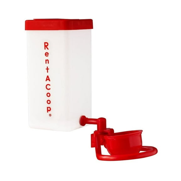 RentACoop 32 Ounce Autofill Cup Drinker with Attached Perch