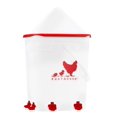 RentACoop 5 Gallon Chicken BPAFree Plastic Bucket Waterer Set with 4