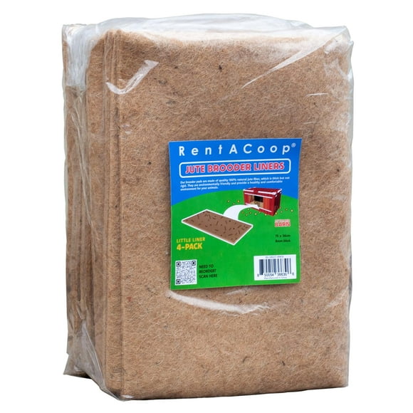 RentACoop Brooder Liners for Little Red Barn Brooder, Pack of 4