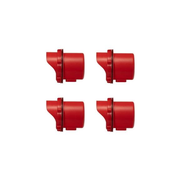RentACoop Chick2Chicken DIY Medium 4-Port Feeder Kit with Built-In Slider Port Covers