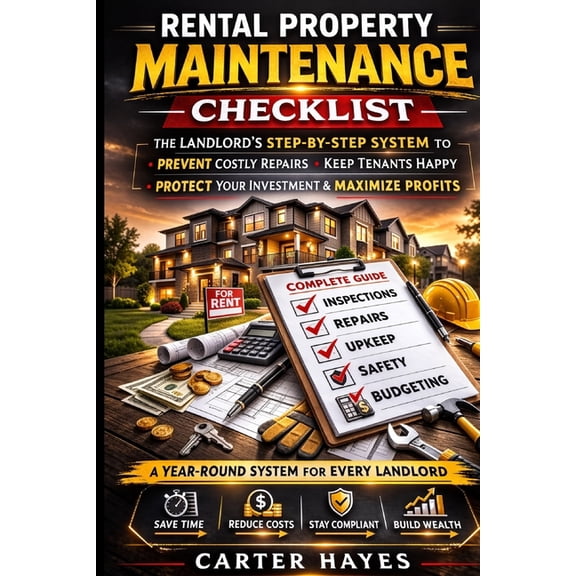 Rental Property Maintenance Checklist, (Paperback)