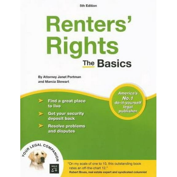 Pre-Owned Renters' Rights: The Basics (Paperback) 141330575X 9781413305753