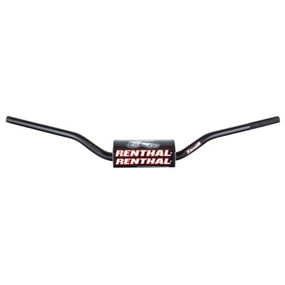 Renthal 1 1/8" FatBar CR High Bend (#605) Black For HUSQVARNA FX 350 2023-2024