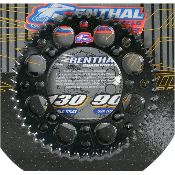 Renthal 121U-428-47GPBK Ultralight Rear Sprocket