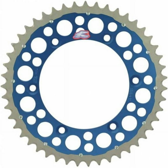 Renthal TwinRing Rear Sprocket Blue 48 Tooth (1500-520-49GPBU)