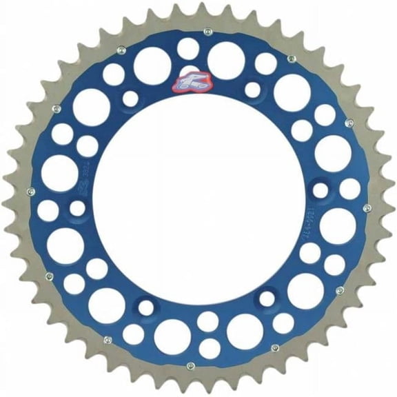 Renthal TwinRing Rear Sprocket Blue 48 Tooth (1500-520-49GPBU)