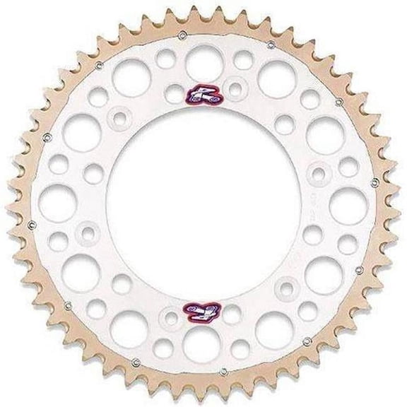 Renthal 520 Twin Ring Off Road Rear Sprocket - YAM WR 250F 2013 - 2015; YAM WR