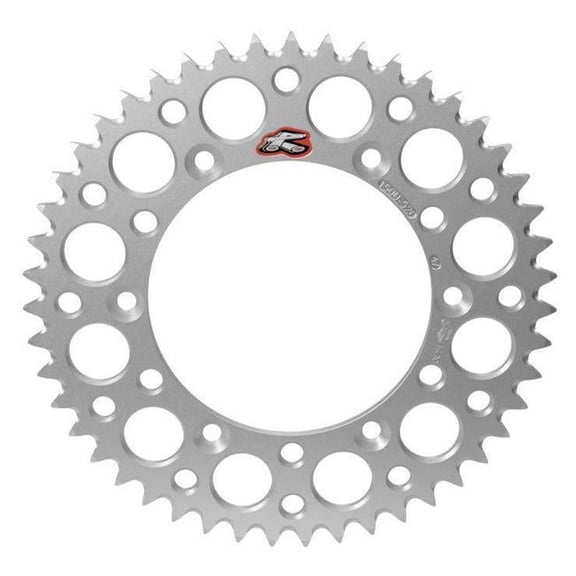 Renthal 154W-520-42GRHA Ultralight Rear Sprocket - Silver - 42T