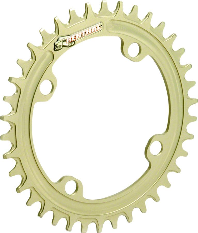 楽らんヒアリング Renthal 1XR Chainring: 32t 94mm BCD Gold - Walmart.com