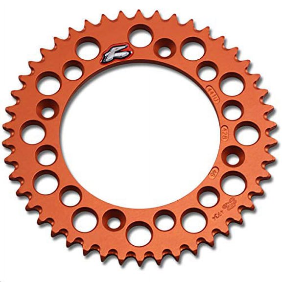 Renthal 47 Tooth Orange Ultralight Rear Sprocket (441U-428-47GPOR)
