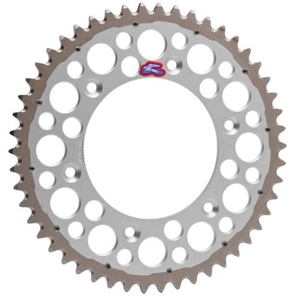 Renthal 2240-520-47GPSI Twinring Silver 47 Tooth Rear Sprocket