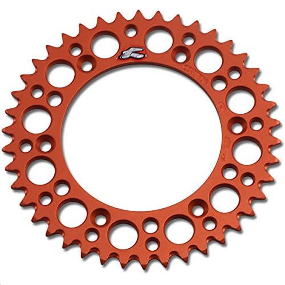 Renthal 42 Tooth Orange Ultralight Rear Sprocket (224U-520-42GPOR)