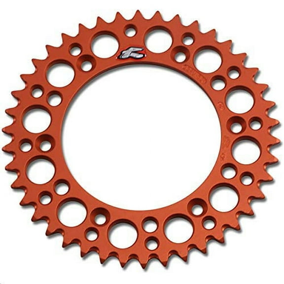 Renthal 42 Tooth Orange Ultralight Rear Sprocket (224U-520-42GPOR)