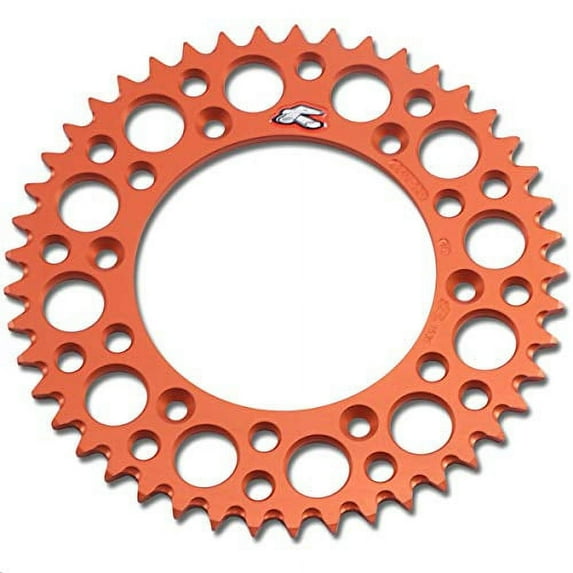 Renthal 45 Tooth Orange Ultralight Rear Sprocket (224U-520-45GPOR)