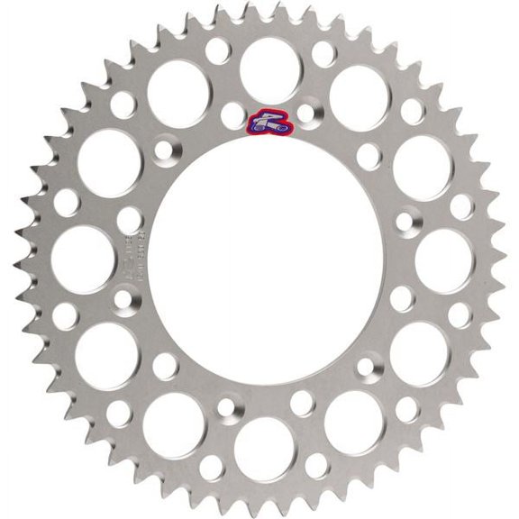 Renthal Ultralight Aluminum Rear Sprocket Silver 36 Tooth (459U-520-36GYSI)