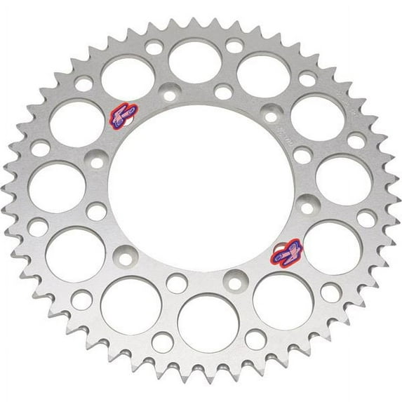 Renthal Ultralight Aluminum Rear Sprocket Silver 42 Tooth (130U-520-42GBSI)