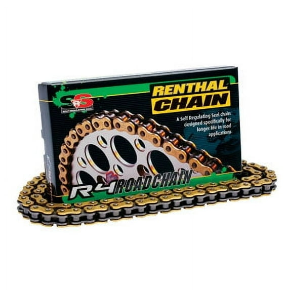Renthal 525 R4 SRS Road Chain 525x110 for Honda Interceptor 800 Deluxe VFR800FD 2014-2015