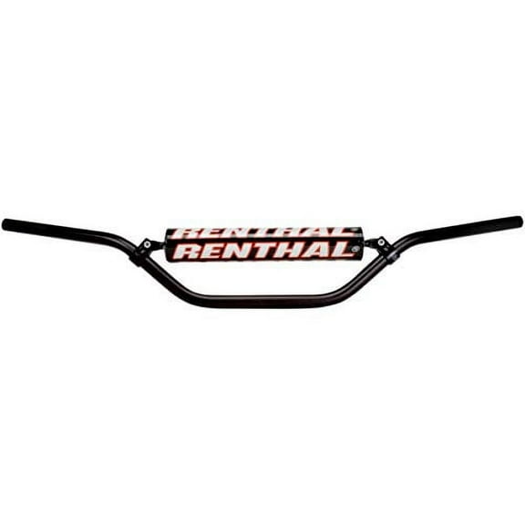 Renthal 613-01-Bk-05-006 Bend Enduro High Off-Road Motorcycle Handlebar Accessories Black 7/8 In 613-01-BK-05-006