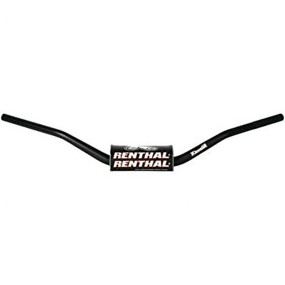 Renthal 843-01-Bk Fatbar Handlebar Flat Track Black 843-01-BK