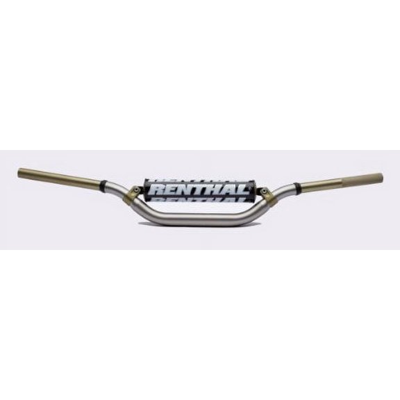 Renthal 918-01-TG-02-185 Twinwall Handlebar - CR High Bend - Tanium (Titanium)
