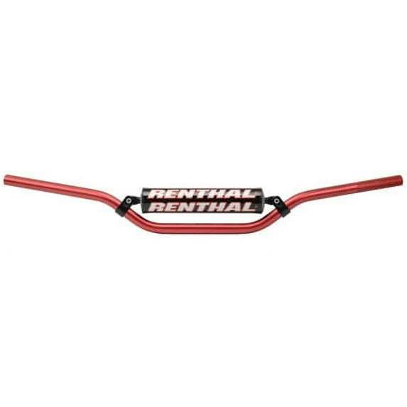 Renthal Aluminum 7/8" Handlebar CR High Bend Red for Honda CRF450RX 2017-2018
