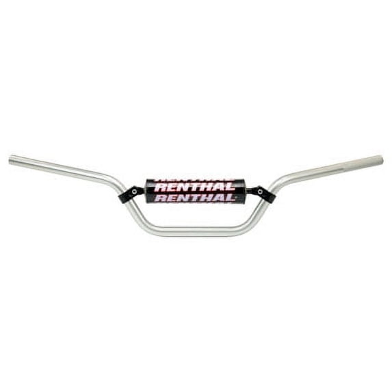 Renthal Aluminum 7/8" Handlebar CR High Bend Silver for Kawasaki KLX400R 2003