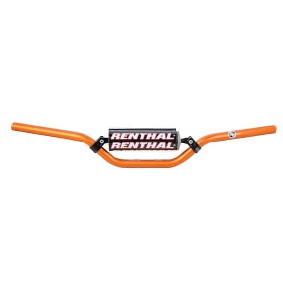 Renthal Aluminum 7/8" Handlebar KTM 50SX Mini Racer Bend Orange for Cobra CM50 2000-2006