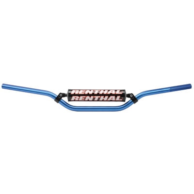 Renthal Aluminum 7/8" Handlebar Windham Bend Blue for Yamaha MX175 1974-1981