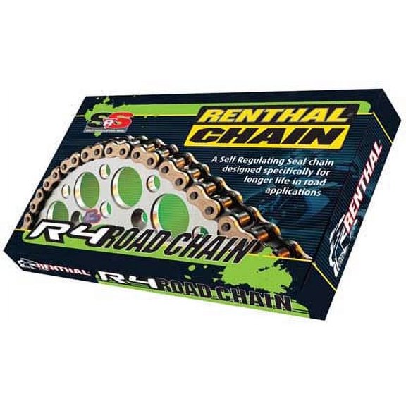 Renthal 525 R4 SRS Road Chain Natural 120 Links C344