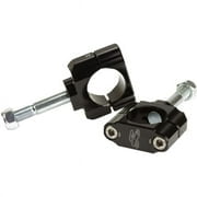 Renthal Cl052 36Tech Bar Mounts Off-Road Motorcycle Handlebar Accessories Black 286Mm CL052