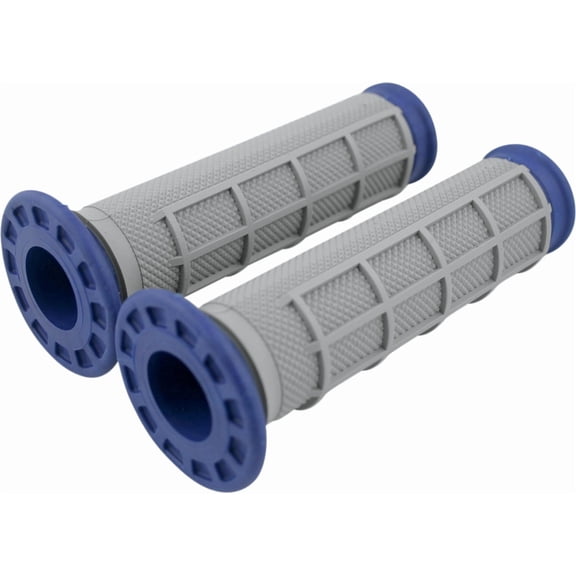 Renthal Dual Compound Grips   Soft/Firm - Blue G170