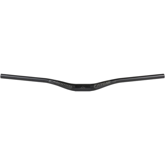 Renthal V3 Fatbar Lite Carbon 35, MTB Handlebar, Diameter: 35mm, 760mm, Rise: 30mm, Black