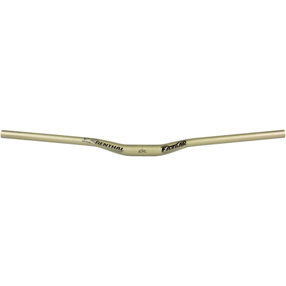 Renthal FatBar Lite Handlebar - Aluminum, 20mm, 760mm, 31.8mm, Gold, V3