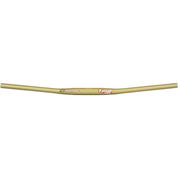 Renthal Fatbar Lite Flat/Riser Handlebar - Gold