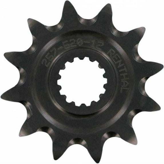 Renthal 257--520-12GP Steel Front Sprocket - 12T (Natural)