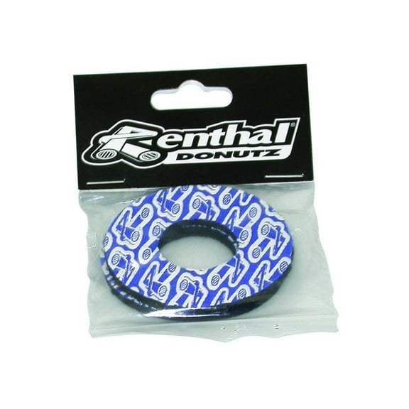 Renthal G184 Black/Blue Grip Donutz