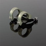 Renthal Integra 35 Stem - 45mm 35 Clamp +/-0 1 1/8" Aluminum Black/Gold