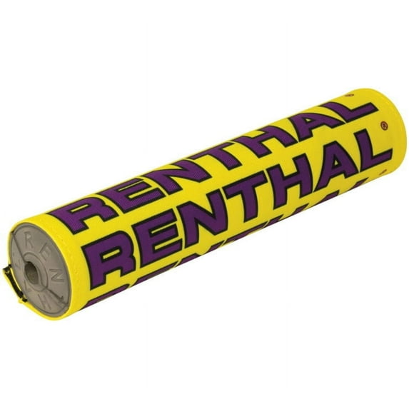 Renthal Vintage SX Yellow/Black/Purple Handlebar Pad (P354)