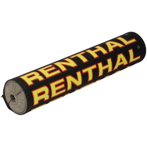 Renthal P355 Vintage SX Crossbar Pad - Black/Yellow