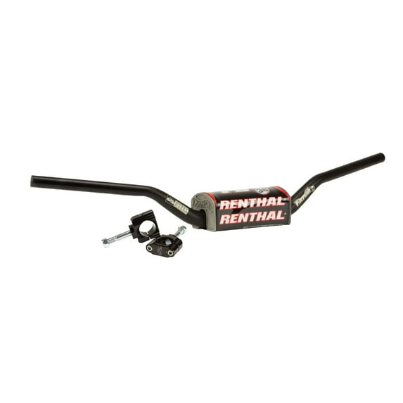 Renthal 1999520007 R-Works FatBar 36 Handlebar with FatBar 36 Mount Kit Villopoto/Stewart with Zero Offset Mount Black