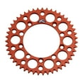 thumbnail image 1 of Renthal 46 Tooth Orange Ultralight Rear Sprocket (192U-420-46GPOR), 1 of 4