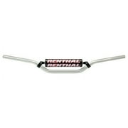 Renthal Rider 7/8" Handlebar Ricky Carmichael High Bend Silver for Kawasaki KLR650 1987-2018
