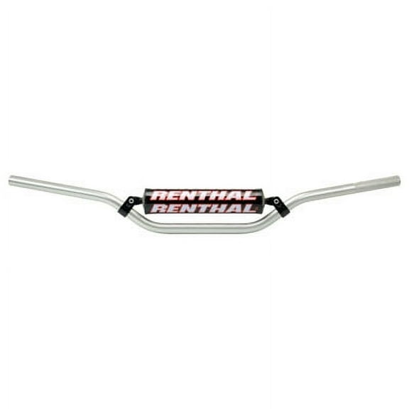 Renthal Rider 7/8" Handlebar Ricky Carmichael High Bend Silver for Suzuki V-Strom 650 DL650 2004-2009