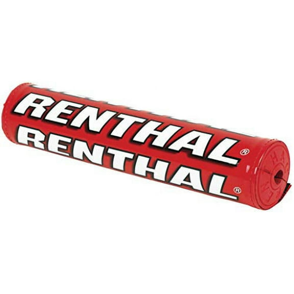 Renthal SX 10in/240mm Red Handlebar Pad (P324)