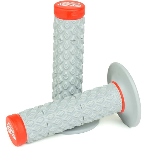 Renthal MX Soft/Firm Comfort Dual Grips - Red