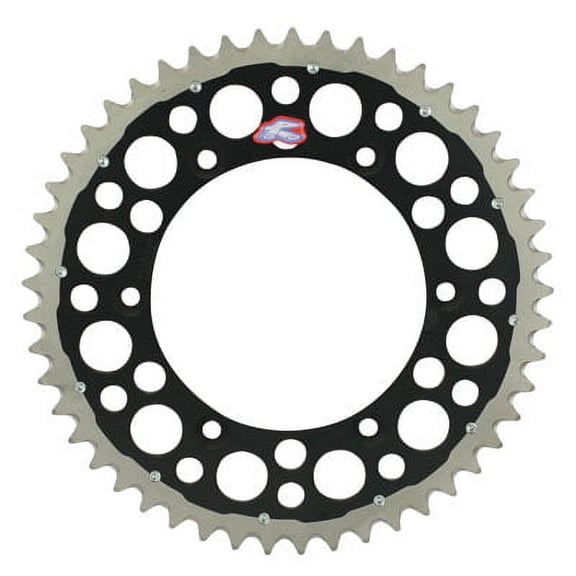 Renthal TwinRing Rear Sprocket 48 Tooth Black for Husaberg FC450 2004
