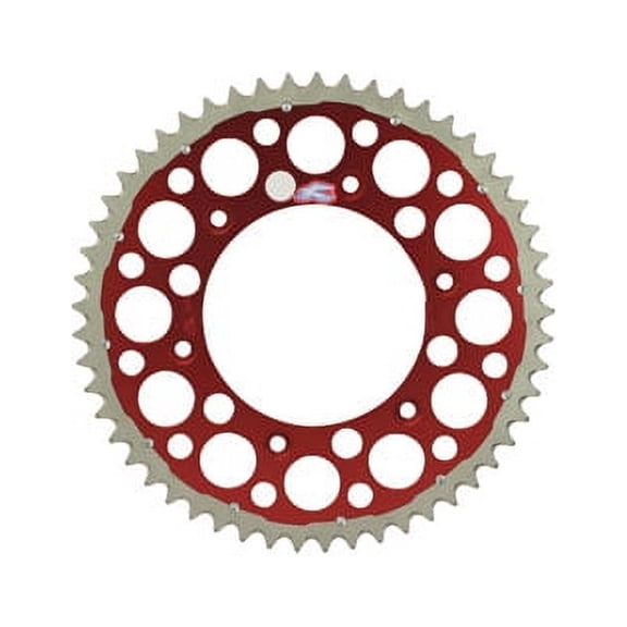 Renthal TwinRing Rear Sprocket 49 Tooth Red for Honda CRF450R 2002-2018